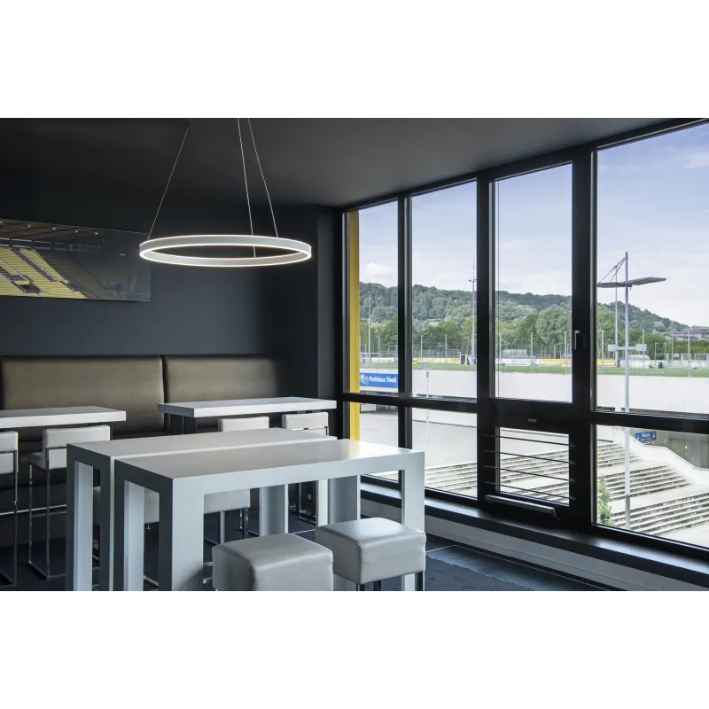 ONE 80, suspension intérieure, up/down, noir, LED, 34W, 3000/4000K, interrupteur CCT, variable Dali