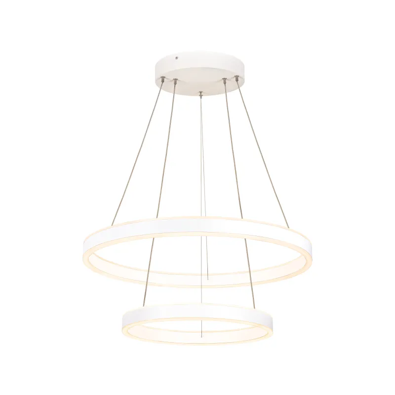 ONE DOUBLE, suspension intérieure, up/down, blanc, LED, 35W, 2700/3000K, interrupteur CCT, variable