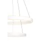 ONE DOUBLE, suspension intérieure, up/down, blanc, LED, 35W, 2700/3000K, interrupteur CCT, variable