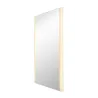 TRUKKO, applique intérieure, miroir, rectangulaire, alu, LED, 24W, 3000/4000/6500K, IP44, variable