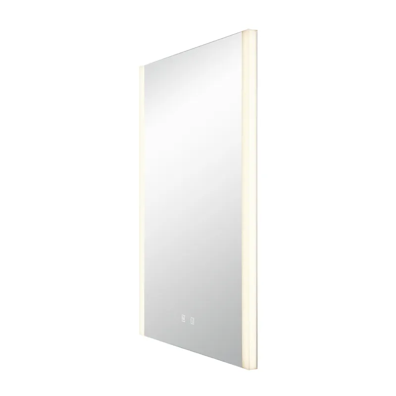 TRUKKO, applique intérieure, miroir, rectangulaire, alu, LED, 24W, 3000/4000/6500K, IP44, variable