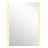 TRUKKO, applique intérieure, miroir, rectangulaire, alu, LED, 24W, 3000/4000/6500K, IP44, variable