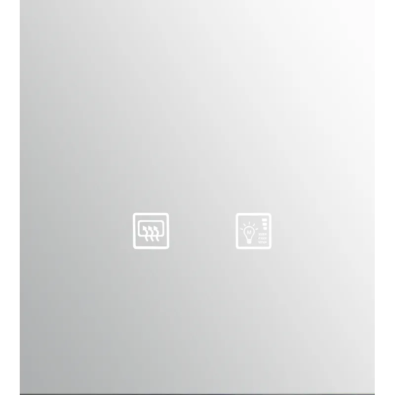 TRUKKO, applique intérieure, miroir, rectangulaire, alu, LED, 24W, 3000/4000/6500K, IP44, variable