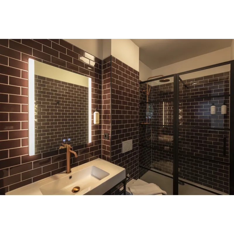 TRUKKO, applique intérieure, miroir, rectangulaire, alu, LED, 24W, 3000/4000/6500K, IP44, variable