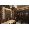TRUKKO, applique intérieure, miroir, rectangulaire, alu, LED, 24W, 3000/4000/6500K, IP44, variable