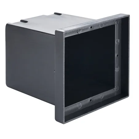 DASAR® 70, encastré de sol extérieur, carré, inox, GU10/QPAR51, 35W max, IP67, collerette inox 304