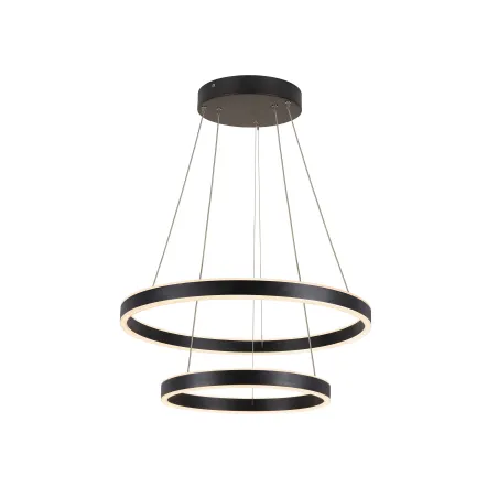 ONE DOUBLE, suspension intérieure, up/down, noir, LED, 35W, 2700/3000K, interrupteur CCT, variable