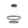 ONE DOUBLE, suspension intérieure, up/down, noir, LED, 35W, 2700/3000K, interrupteur CCT, variable