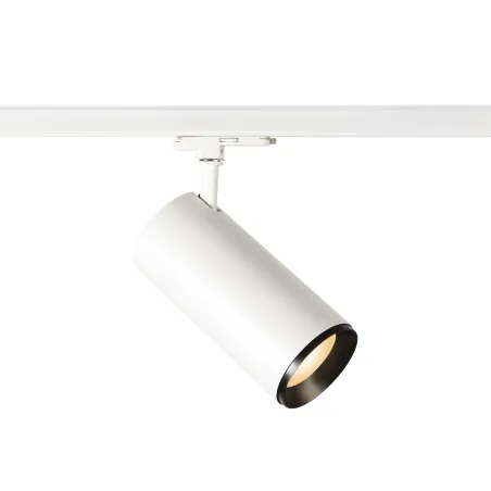 NUMINOS® XL, spot pour rail 3 allumages intérieur, 24 deg , blanc/noir, LED, 36W, 3000K, variable Dali