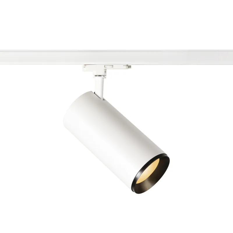 NUMINOS® XL, spot pour rail 3 allumages intérieur, 60 deg , blanc/noir, LED, 36W, 2700K, variable Dali