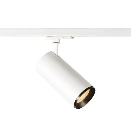 NUMINOS® XL, spot pour rail 3 allumages intérieur, 60 deg , blanc/noir, LED, 36W, 2700K, variable Dali