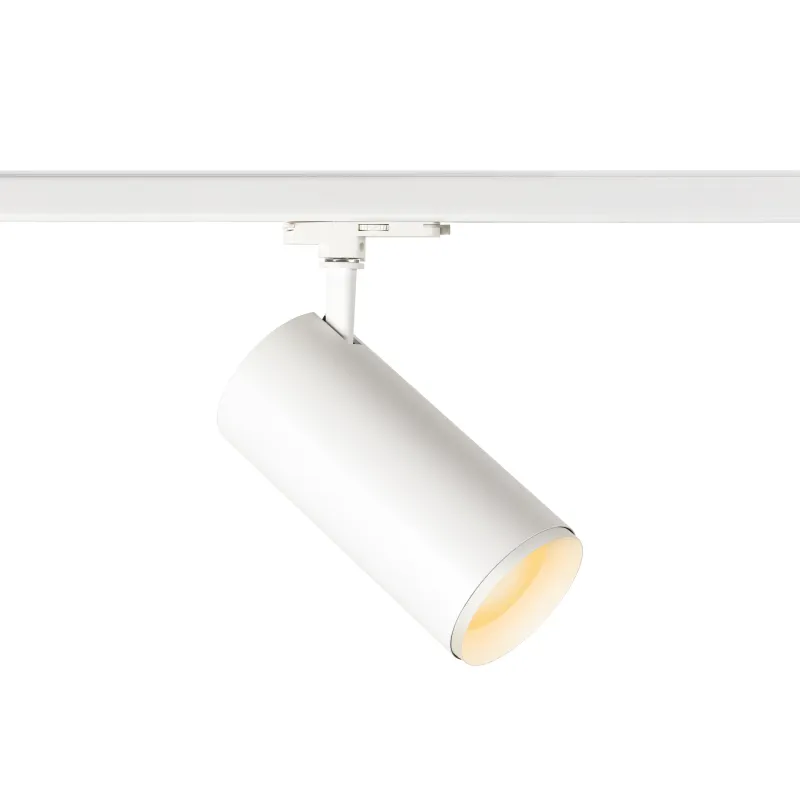 NUMINOS® XL, spot pour rail 3 allumages intérieur, 60 deg , blanc/noir, LED, 36W, 3000K, variable Dali