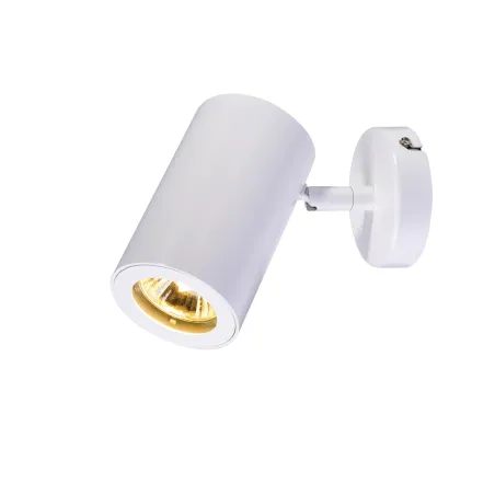 ENOLA B, applique et plafonnier intérieur, simple, blanc, GU10/QPAR51, 50W max, inclinable à 100 deg