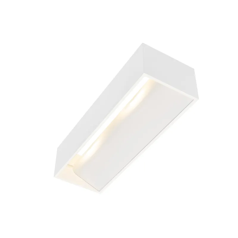 LOGS IN L, applique intérieure, rectangulaire, blanc, LED, 19W, 2000-3000K, variable, Dim to warm