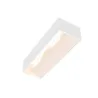LOGS IN L, applique intérieure, rectangulaire, blanc, LED, 19W, 2000-3000K, variable, Dim to warm