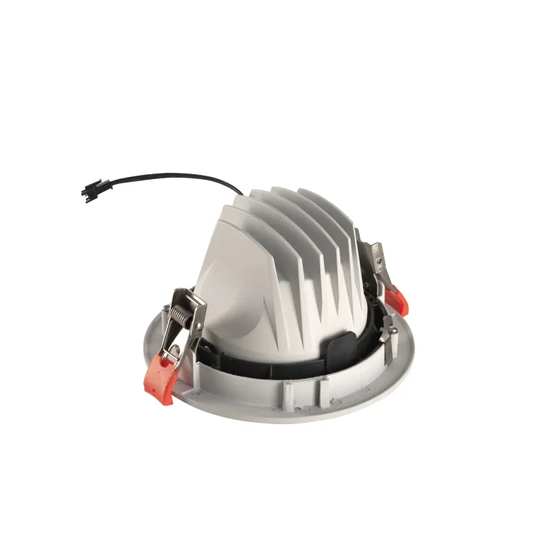 NUMINOS® MOVE L, encastré de plafond intérieur, orientable, 40 deg , blanc/chrome, LED, 25,41W, 2700K