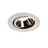 NUMINOS® MOVE L, encastré de plafond intérieur, orientable, 40 deg , blanc/chrome, LED, 25,41W, 3000K