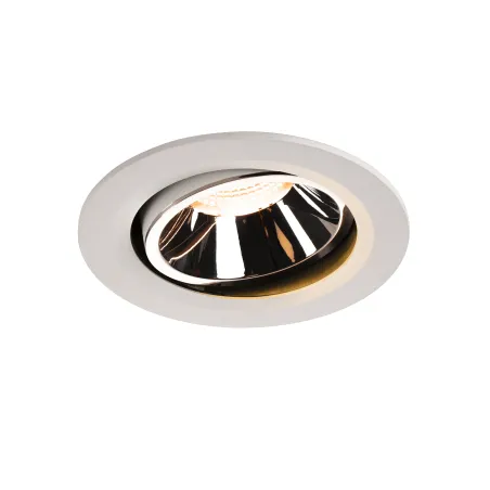 NUMINOS® MOVE L, encastré de plafond intérieur, orientable, 55 deg , blanc/chrome, LED, 25,41W, 2700K