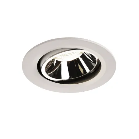 NUMINOS® MOVE L, encastré de plafond intérieur, orientable, 55 deg , blanc/chrome, LED, 25,41W, 4000K