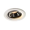 NUMINOS® MOVE M, encastré de plafond intérieur, orientable, 40 deg , blanc/chrome, LED, 17,55W, 2700K