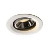 NUMINOS® MOVE M, encastré de plafond intérieur, orientable, 40 deg , blanc/chrome, LED, 17,55W, 3000K