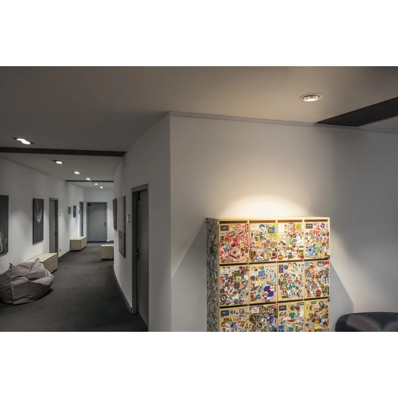 NUMINOS® MOVE XL, encastré de plafond intérieur, orientable, 40 deg , blanc/chrome, LED, 37,4W, 3000K