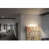 NUMINOS® MOVE XL, encastré de plafond intérieur, orientable, 40 deg , blanc/chrome, LED, 37,4W, 3000K