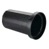 DASAR® 80, encastré de sol extérieur, rond, inox, GU10/QPAR51, 35W max, IP67, collerette inox 316