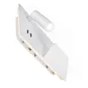 SOMNILA SPOT, applique intérieure, liseuse, version droite, blanc, LED, 13W, 3000K, avec port USB