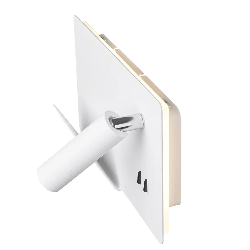SOMNILA SPOT, applique intérieure, liseuse, version gauche, blanc, LED, 13W, 3000K, avec port USB