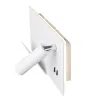 SOMNILA SPOT, applique intérieure, liseuse, version gauche, blanc, LED, 13W, 3000K, avec port USB