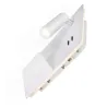 SOMNILA SPOT, applique intérieure, liseuse, version gauche, blanc, LED, 13W, 3000K, avec port USB