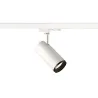 NUMINOS® M, spot pour rail 3 allumages intérieur, 24 deg , blanc/noir, LED, 20W, 4000K, variable Dali