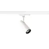 NUMINOS® S, spot pour rail 3 allumages intérieur, 24 deg , blanc/noir, LED, 11W, 2700K, variable Dali