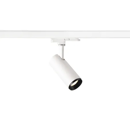 NUMINOS® S, spot pour rail 3 allumages intérieur, 36 deg , blanc/noir, LED, 11W, 4000K, variable Dali
