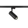 NUMINOS® ZOOM M, spot pour rail 3 allumages intérieur, 15 deg , blanc/noir, LED, 20W, 4000K, variable