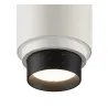 NUMINOS® ZOOM M, spot pour rail 3 allumages intérieur, 15 deg , blanc/noir, LED, 20W, 4000K, variable