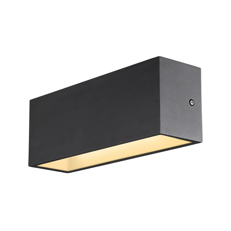 SITRA CUBE, applique extérieure, L, up/down, anthracite, LED, 24W, 3000K/4000K, IP44, CCT Switch