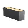 SITRA CUBE, applique extérieure, L, up/down, anthracite, LED, 24W, 3000K/4000K, IP44, CCT Switch
