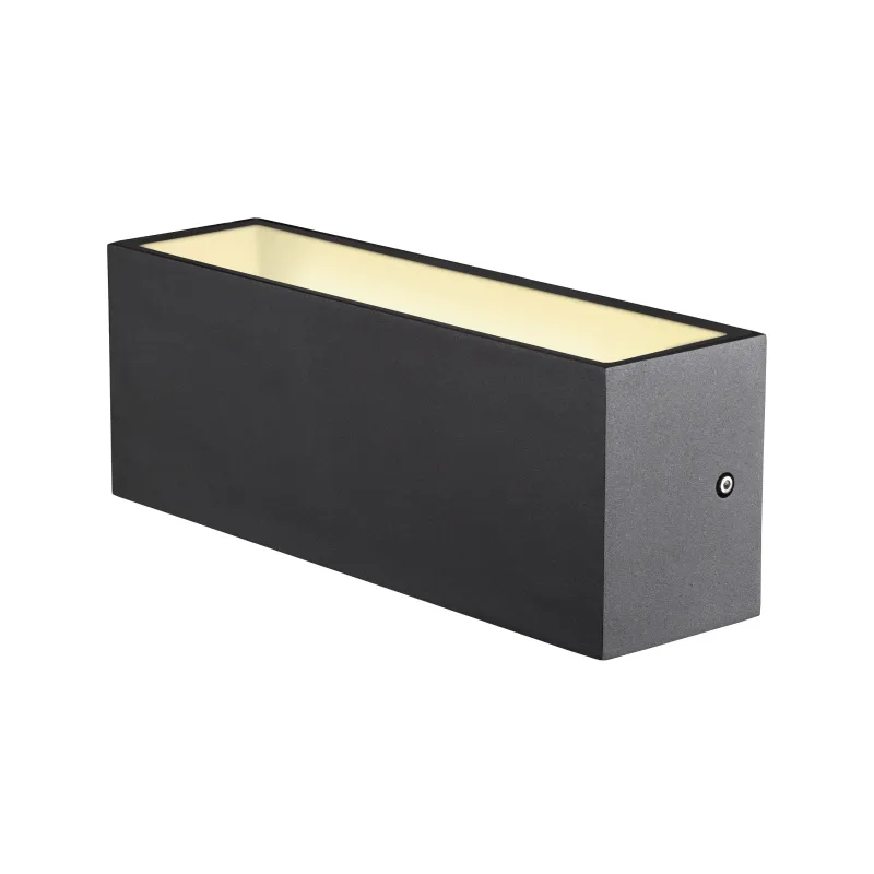 SITRA CUBE, applique extérieure, L, up/down, anthracite, LED, 24W, 3000K/4000K, IP44, CCT Switch