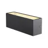 SITRA CUBE, applique extérieure, L, up/down, anthracite, LED, 24W, 3000K/4000K, IP44, CCT Switch
