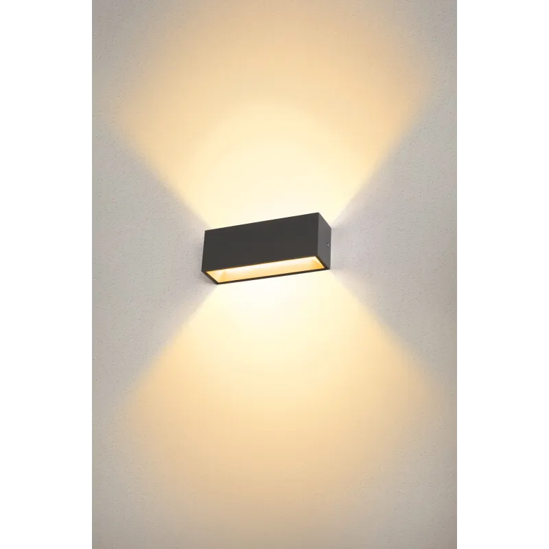 SITRA CUBE, applique extérieure, L, up/down, anthracite, LED, 24W, 3000K/4000K, IP44, CCT Switch