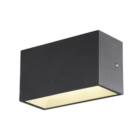 SITRA CUBE, applique extérieure, M, up/down, anthracite, LED, 14W, 3000K/4000K, IP44, CCT Switch