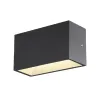 SITRA CUBE, applique extérieure, M, up/down, anthracite, LED, 14W, 3000K/4000K, IP44, CCT Switch
