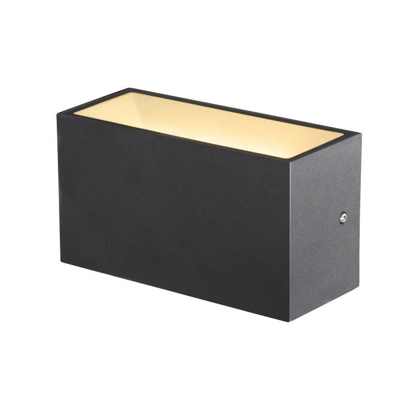 SITRA CUBE, applique extérieure, M, up/down, anthracite, LED, 14W, 3000K/4000K, IP44, CCT Switch