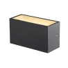 SITRA CUBE, applique extérieure, M, up/down, anthracite, LED, 14W, 3000K/4000K, IP44, CCT Switch