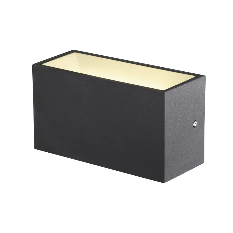 SITRA CUBE, applique extérieure, M, up/down, anthracite, LED, 14W, 3000K/4000K, IP44, CCT Switch
