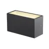 SITRA CUBE, applique extérieure, M, up/down, anthracite, LED, 14W, 3000K/4000K, IP44, CCT Switch