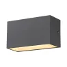SITRA CUBE, applique extérieure, M, up/down, anthracite, LED, 14W, 3000K/4000K, IP44, CCT Switch