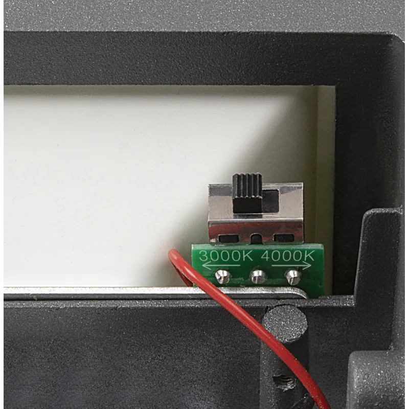 SITRA CUBE, applique extérieure, S, simple, anthracite, LED, 6,2W, 3000K/4000K, IP44, CCT Switch